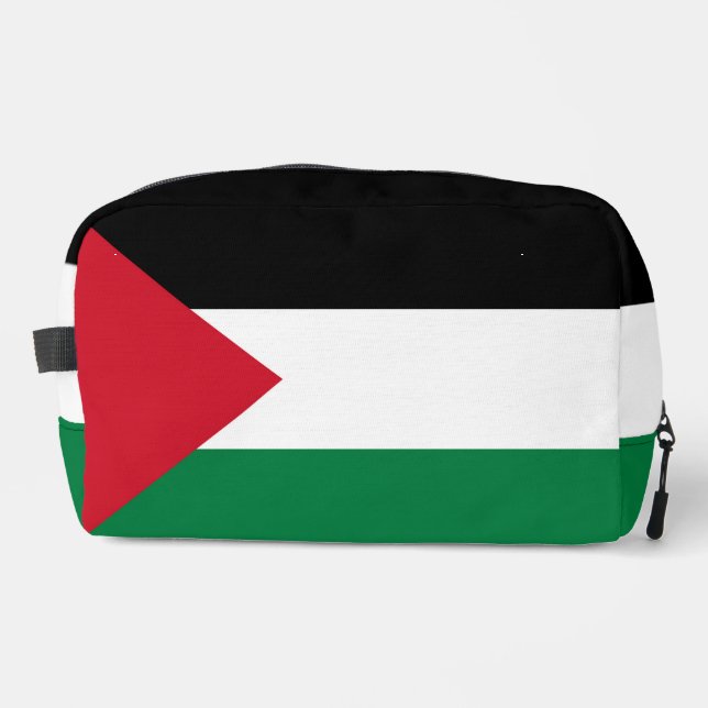 Trousse De Toilette officiellement le drapeau de l'État de Palestine (Recto)
