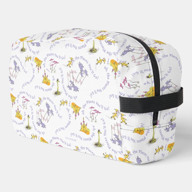 Trousse De Toilette Oh, les Endroits que tu vas Aller ! (Coin gauche)
