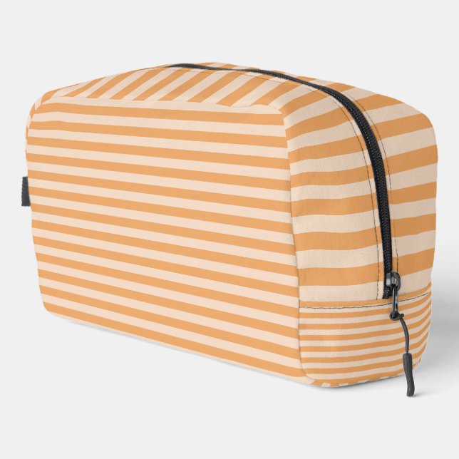 Trousse De Toilette Orange Stripes Seamless Pattern Toiletry Bag (Coin droit)