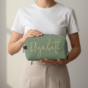 Trousse De Toilette Organiseur de voyage personnalisé Sage pour enseig