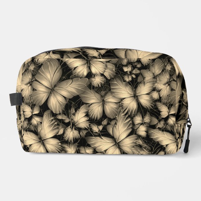 Trousse De Toilette Papillons d'or (Recto)