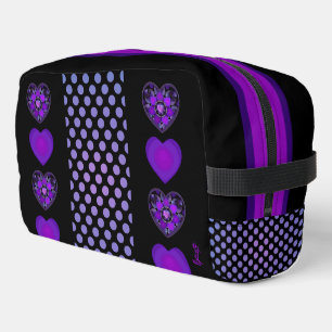 Trousse De Toilette Parapluie violet & coeurs .7