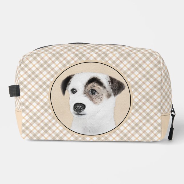 Trousse De Toilette Parson Jack Russell Terrier Peinture Chien d'anima (Recto)
