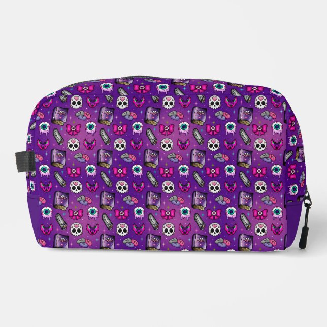 Trousse De Toilette Pastel Goth - Cuisine - Halloween violet (Recto)