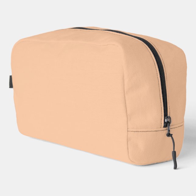 Trousse De Toilette Pêche profonde couleur unie (Coin droit)