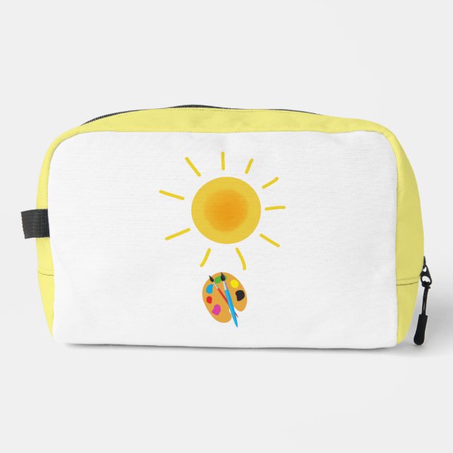 Trousse De Toilette peindre le soleil (Recto)