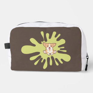 Trousse De Toilette peinture à éclaboussure de chien