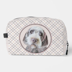 Trousse De Toilette Peinture de Griffon à poil dur, chien de compagnie