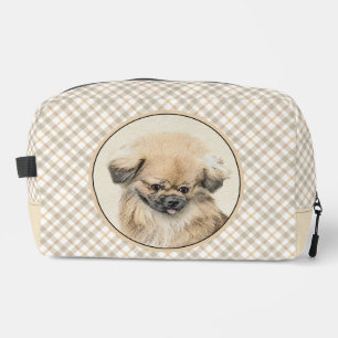 Trousse De Toilette Peinture de Pékinois Faon Mignon Chien de Compagni