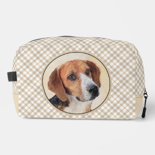 Trousse De Toilette Peinture Harrier Tri-Color jolie art original chie