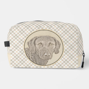 Trousse De Toilette Peinture originale de Retriever de la baie de Ches