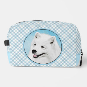 Trousse De Toilette Peinture Samoyed Blanc mignonne Original Animal Ch