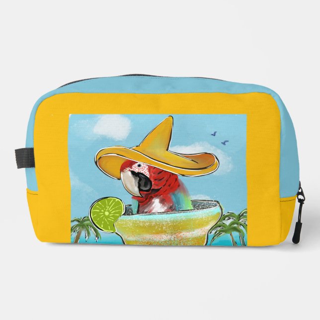 Trousse De Toilette Perroquet (Recto)
