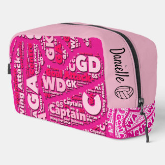 Trousse De Toilette Personalised Netball Cosmetic Bag