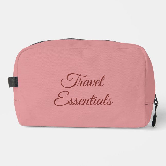 Trousse De Toilette Personalized Luxury Deluxe Travel Kit (Recto)