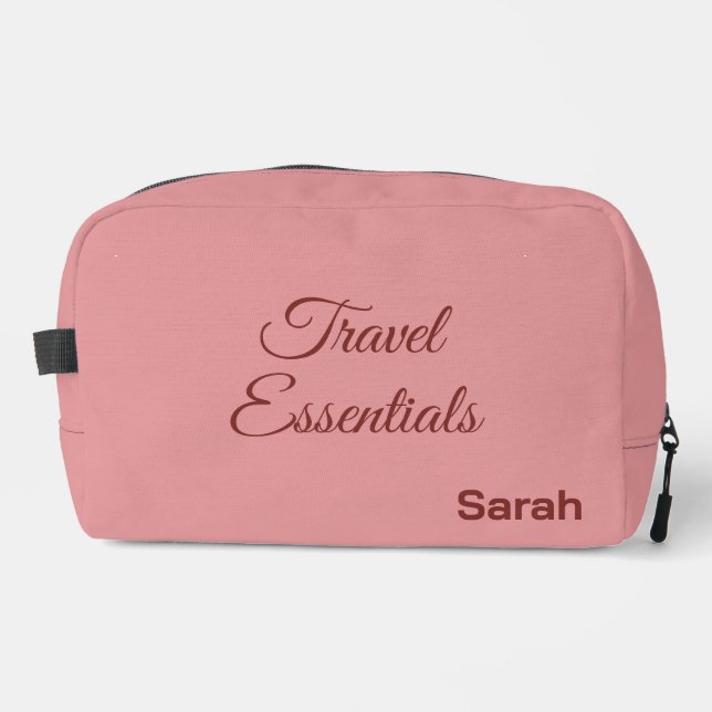 Trousse De Toilette Personalized Luxury Deluxe Travel Kit (Recto)
