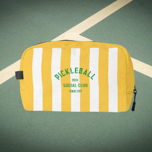 Trousse De Toilette Pickleball Social Club Yellow Striogramme