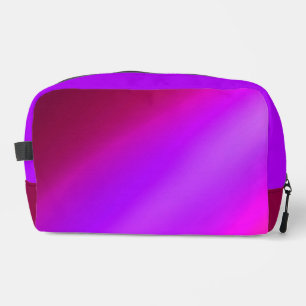 Trousse De Toilette Pink Purple ombre clair de lune Double bande