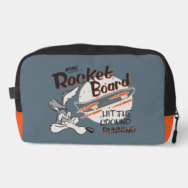 Trousse De Toilette Planchette Fusée ACME de B. COYOTE™ (Recto)