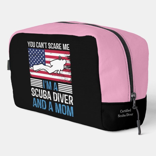 Trousse De Toilette Plonger Dans L'Aventure Sous Des Vagues Vibrantes (Coin droit)