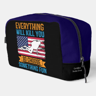 Trousse De Toilette Plongez Profondément Avec Un Esprit Joyeux