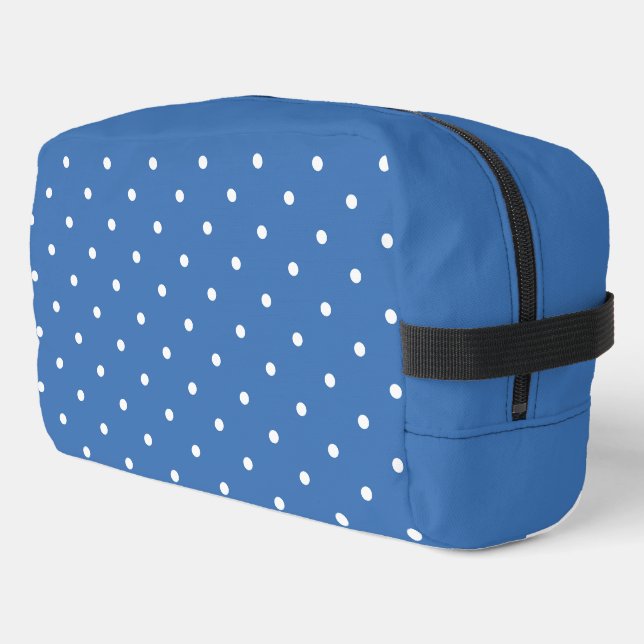 Trousse De Toilette Pointe bleu clair (Coin gauche)