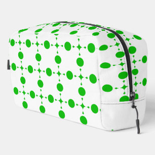 Trousse De Toilette Pois verts, Motif à points Polka, points, pointill