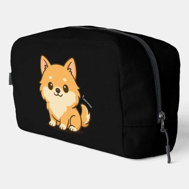 Trousse De Toilette Pomeranian (Coin droit)