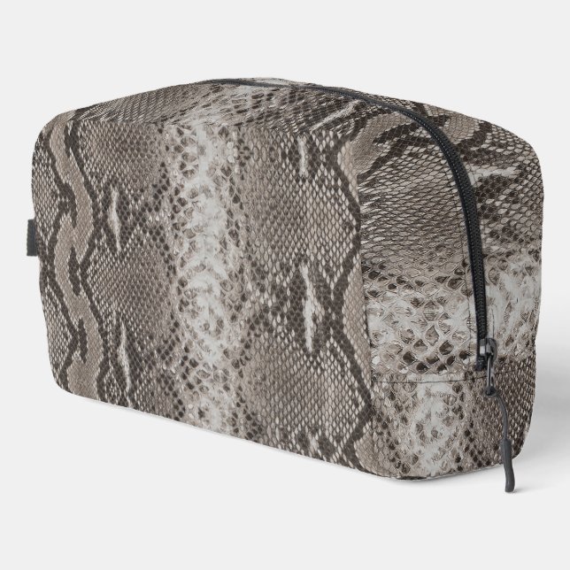Trousse De Toilette Poster de animal Python Snake Skin (Coin droit)