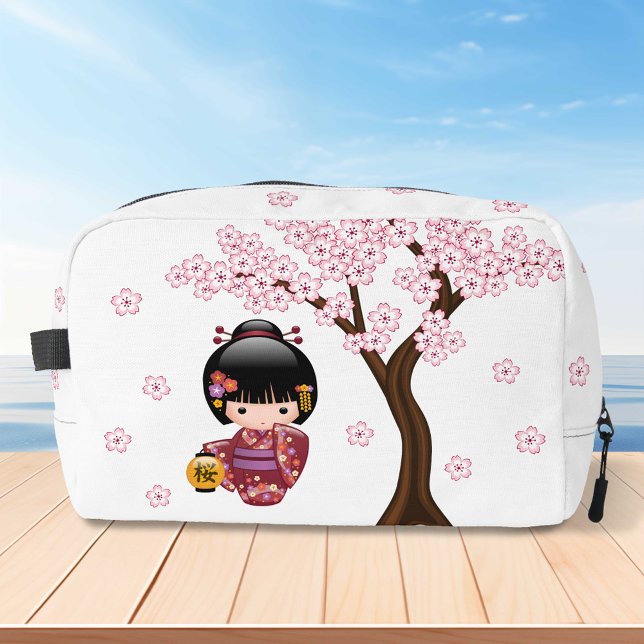 Trousse De Toilette Poupée Sakura Kokeshi - jolie fille japonaise Geis (Créateur téléchargé)