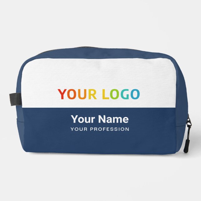 Trousse de toilette pour employé avec logo, nom (Recto)