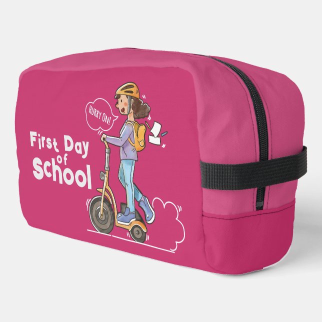 Trousse De Toilette Premier jour de l'école | (Coin gauche)