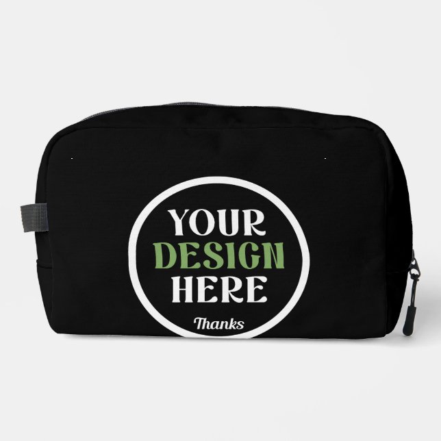 Trousse De Toilette Print Cut Sew Bag (Recto)