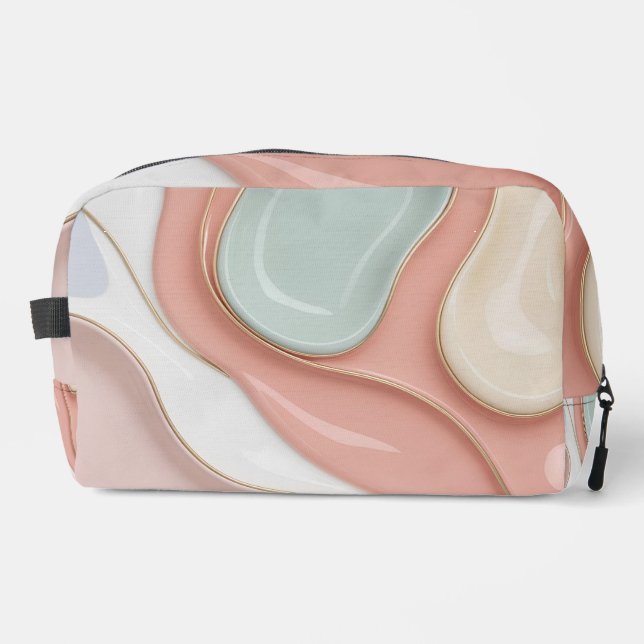 Trousse De Toilette Print cut sew bag in stylish graphic (Recto)