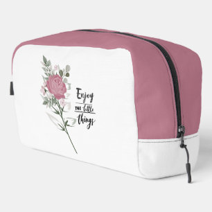 Trousse De Toilette Profitez des petites choses Rose rose