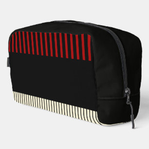 Trousse De Toilette Rayures Colour Pop - Rouge & Crème