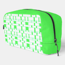 Rectangle Motif blanc 16