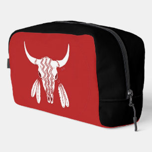 Trousse De Toilette Red Ghost Dance Buffalo rouge noir dopkit