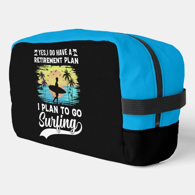 Trousse De Toilette Régime de retraite : Surf & Couchers de soleil (Coin gauche)