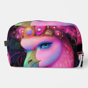 Trousse De Toilette Reine du Flamant rose cosmique