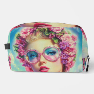 Trousse De Toilette Reine glamour tropicale
