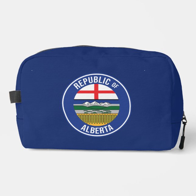 Trousse De Toilette République de l'Alberta WEXIT (Recto)