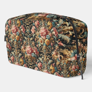 Trousse De Toilette Requiem pour Arcana - Design floral gothique