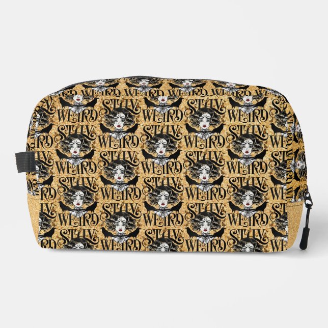 Trousse De Toilette Restez Bizarre (Recto)