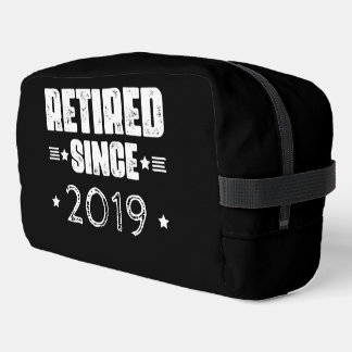 Trousse De Toilette Retraité depuis 2019 - Customisez votre année!
