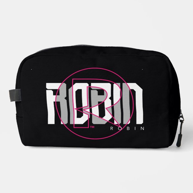 Trousse De Toilette Robin Hi-Tech Nom Graphique (Recto)
