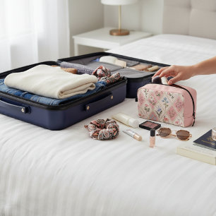 Trousse De Toilette Rose pastel