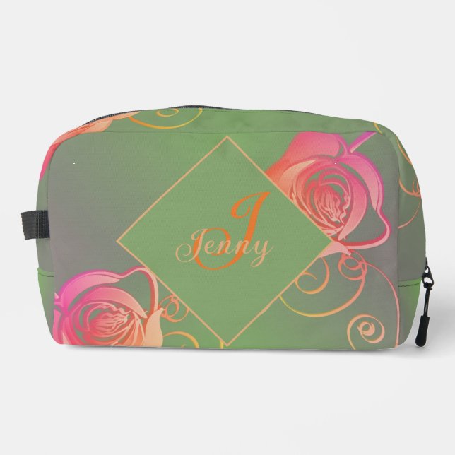 Trousse De Toilette Rose Romantique   (Recto)