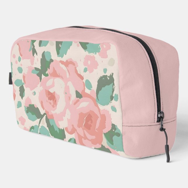 Trousse De Toilette rose rose (Coin droit)