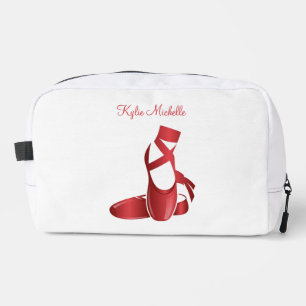 Trousse De Toilette Rouby Red Ballet Chaussures avec nom Danse